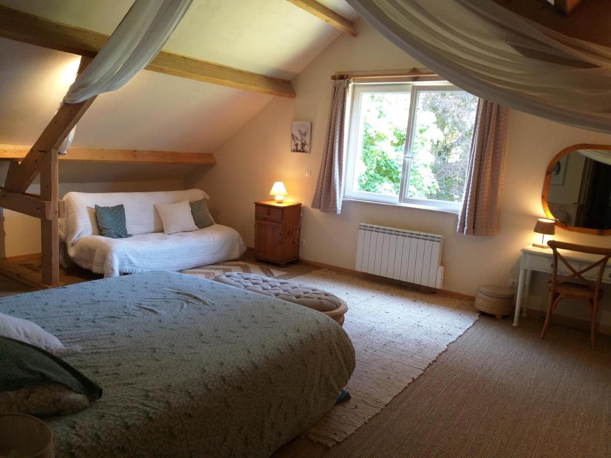La Sauniere - Chez Helene - Gites En Baie Champeaux Exteriör bild